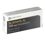 Sildenafil AL 100 mg Filmtabletten Viagra Generika Potenzmittel