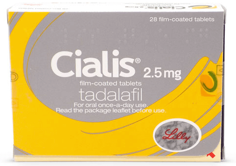 Potenzmittel bei Erektionsstörungen Cialis 2.5mg Dosierung